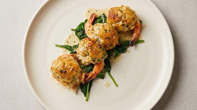 Stuffed Shrimp.
