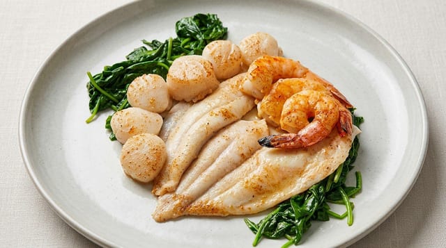 Seafood Combo.