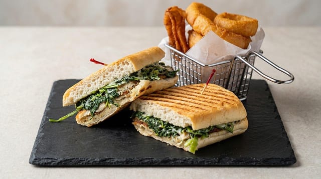 Chicken Cutlet Panini.