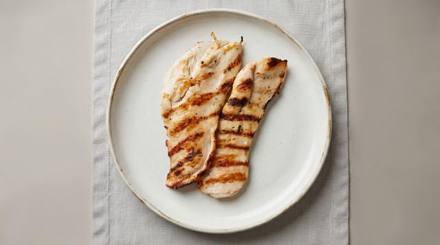 Grilled Chicken Breast Side.