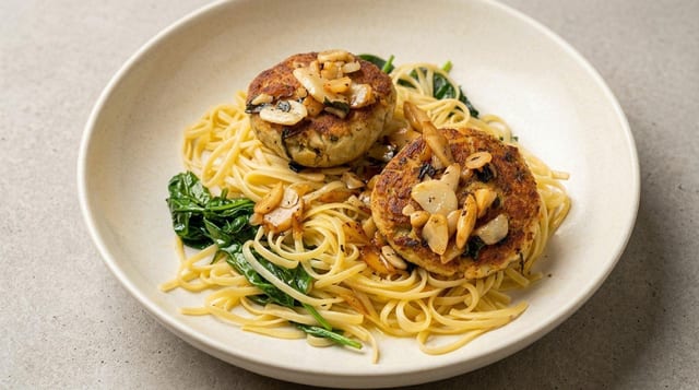 Jumbo Lumb Crab Cakes.