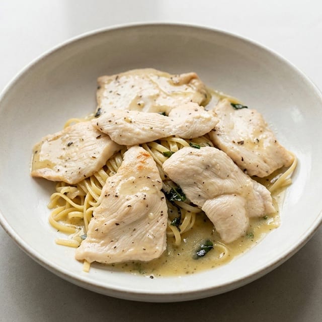 Chicken Scampi.