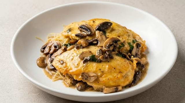 CHICKEN FRANCAISE TRAY.