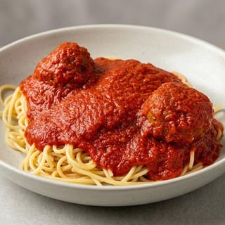 Spaghetti with Meatballs Kids