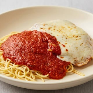 Chicken Parmigiana with Spaghetti Kids