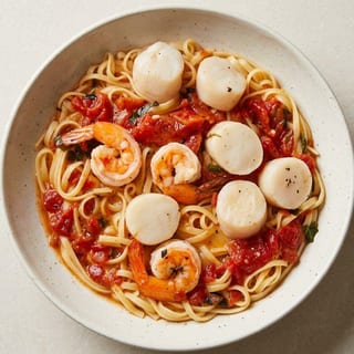 Shrimp and Scallops Paisano